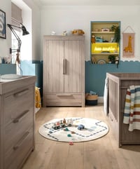 Image 1 of Mamas & Papas Franklin Grey Wash Nursery Furniture 