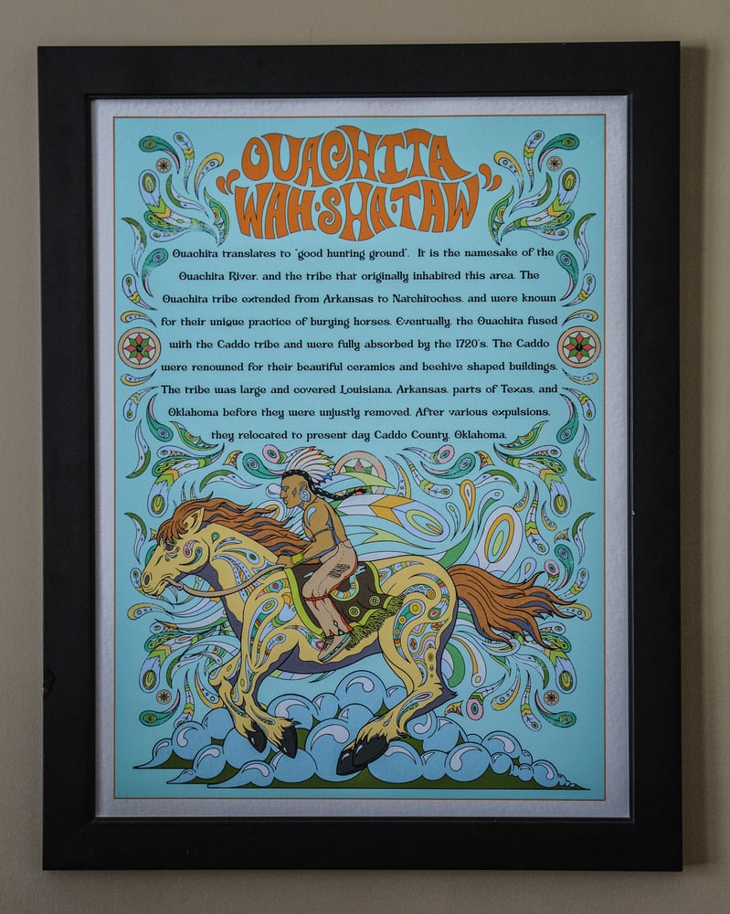 Image of Ouachita History Poster Pre-order