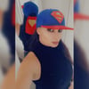 Superman Snapback Hat with Cape + Free Signed 8x10
