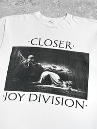 Image 4 of *Rare* Joy Division 1980’s ‘Closer’ White T-Shirt