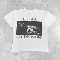 Image 1 of *Rare* Joy Division 1980’s ‘Closer’ White T-Shirt