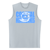 Image 3 of Coastal Hurricanes Logo Performance Tank