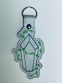 Image 3 of Vine Covered Crystal Key Chain