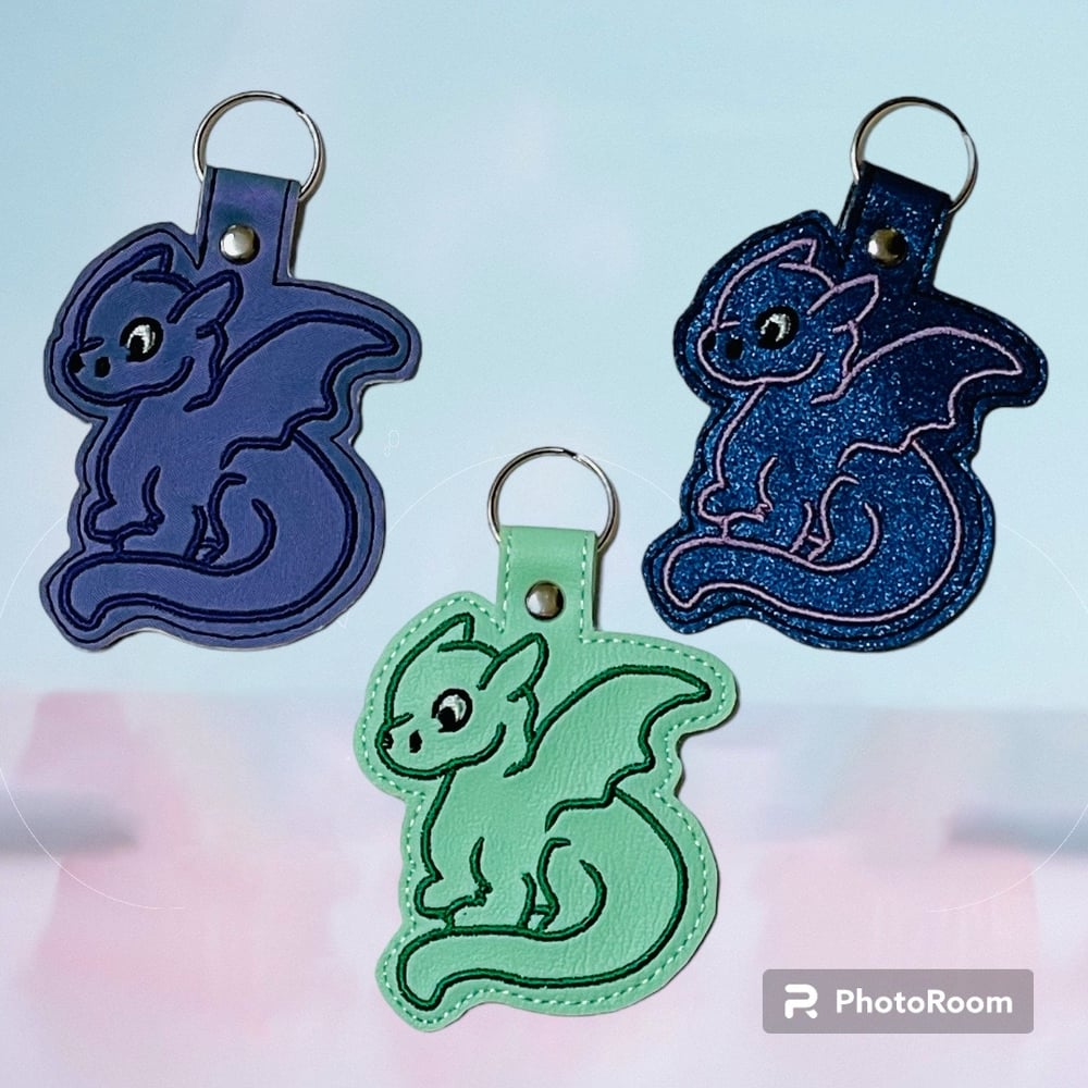 Image of Cute Dragon Key Chain