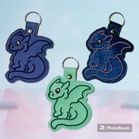 Image 1 of Cute Dragon Key Chain