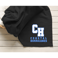 Image 1 of Coastal Hurricanes Stadium Blanket