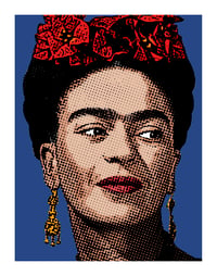 Image 2 of 11x14" Frida Kahlo Print
