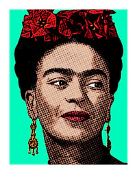 Image 1 of 11x14" Frida Kahlo Print
