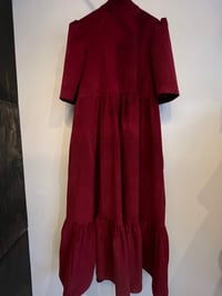 Image 3 of Ella kjole i bordeaux fløjl (xs-xxl)