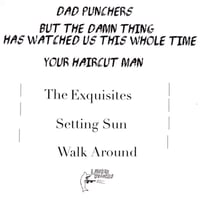 Image 2 of DISTRO: Dad Punchers / The Exquisites Split