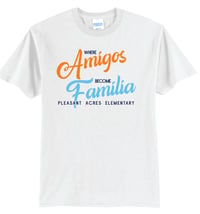 Image 1 of Pleasant Acres Amigos to Familia Tee