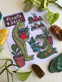 Plants 4 Sale! print 