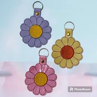 Image 1 of Big Flower Key Chain
