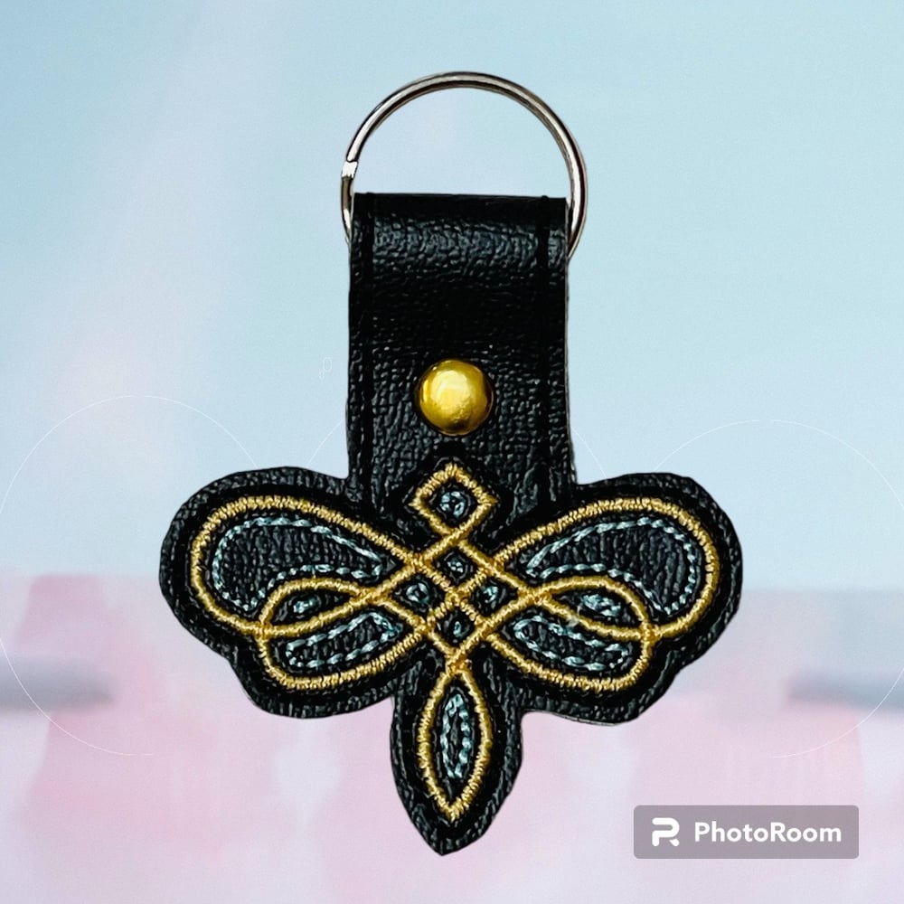 Image of Celtic Dragonfly Key Chain