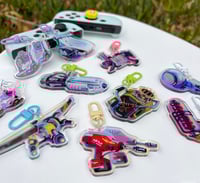 Image 3 of gummy weapons charms