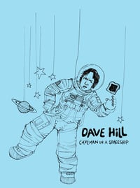 Image 1 of Dave Hill "Toast Astronaut" Shirt Designed by Artist Ellie Hajdu