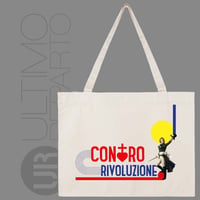 Image 2 of Shopping Bag Canvas -  Contro Rivoluzione (UR088)