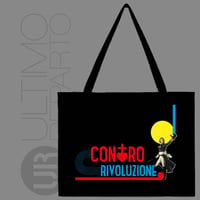Image 1 of Shopping Bag Canvas -  Contro Rivoluzione (UR088)