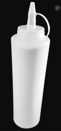 Powder on top - Squeeze Bottle 