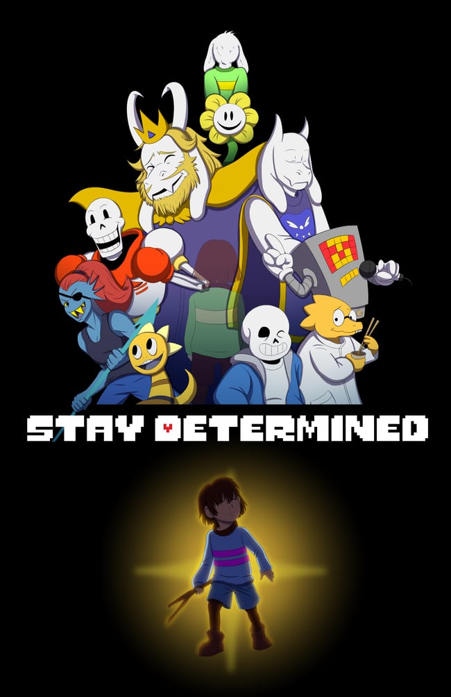 Undertale Stay Determined SleeplessMystic undertale-stay-determined-sleeplessmystic