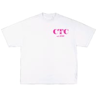 White and Pink CTC Tee