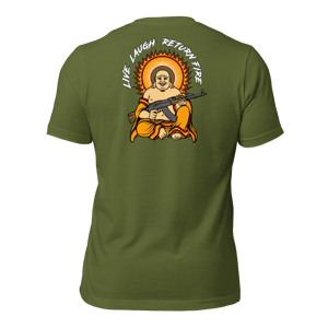 Image of Live, Laugh, Return Fire Unisex t-shirt