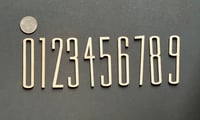 Image 3 of Modern Wooden Letters & Numbers
