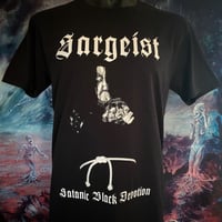 Image 1 of Sargeist "Satanic Black Devotion" T-shirt