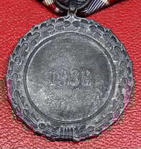 Image 4 of Inter-War (Nazi Germany) 1938 Luftschutz Medal (Air Raid Protection) 2nd Class - Original Issue