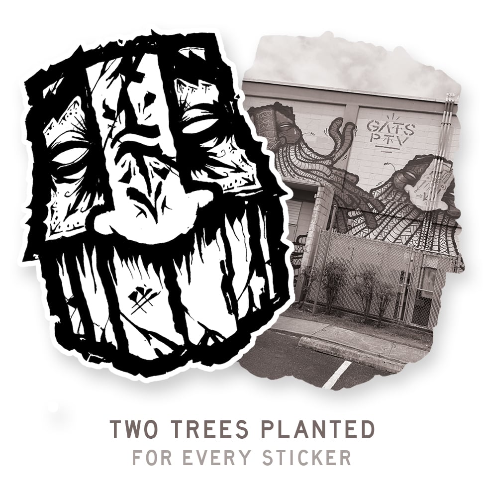 Jumbo GATS Sticker 2023 (Plant 2 Trees)