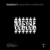 Image 1 of Malice (10 styles) - Custom Font by Justified Ink