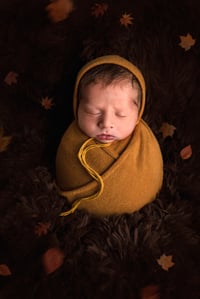 Image 2 of Newborn set mustard cloud