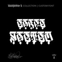 Image 1 of Carpe Noctem (2 styles) - Custom Font by Justified Ink