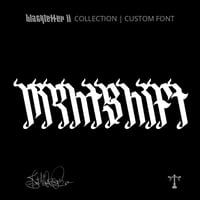 Image 1 of Nightshift (2 style) - Custom Font by Justified Ink