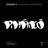 Image 1 of Phato (1 style) - Custom Font by Justified Ink