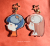 "Only 2 Thoughts" Shaker Charms