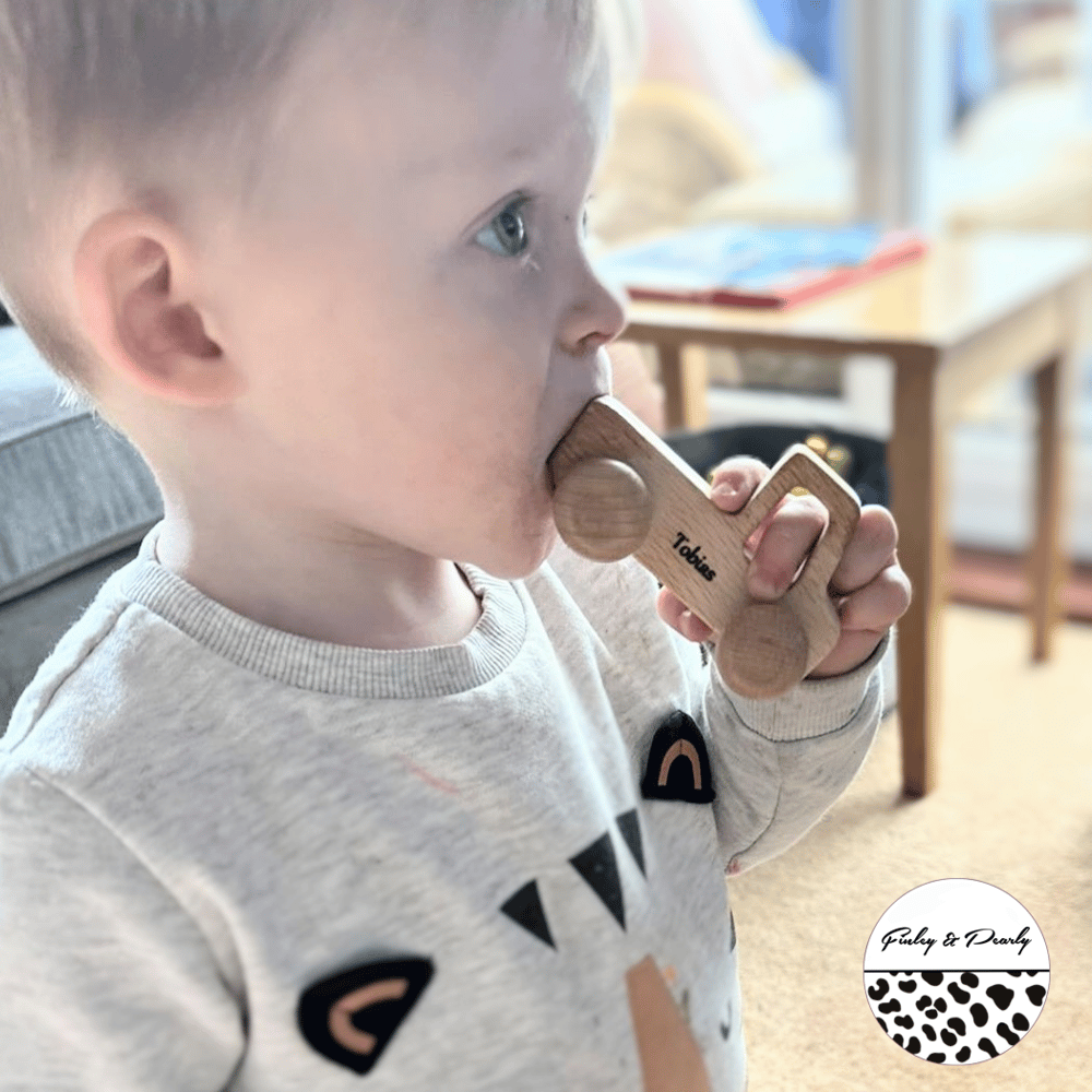 TOY: Personalised Wooden Car
