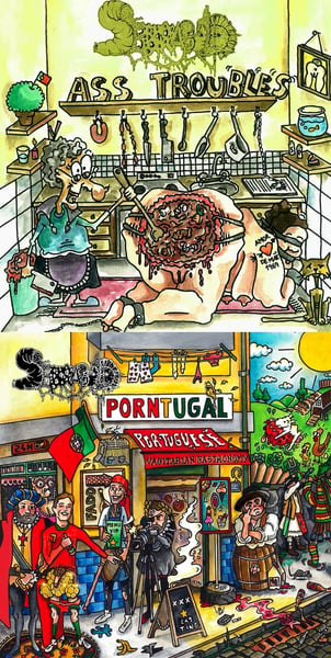 Image of CDs: Porntugal | Ass Troubles