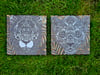 Ornate king and queen canvas 