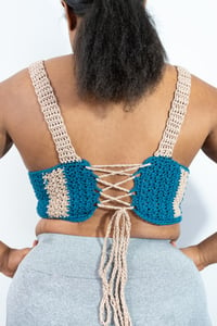 Image 3 of Modern French Inspired Crochet Top 