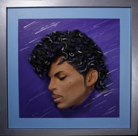 Image 1 of Prince 'Purple Rain' 3D Framed Sculpture