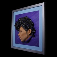 Image 3 of Prince 'Purple Rain' 3D Framed Sculpture