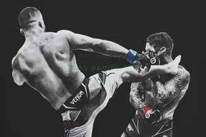 Image of SIGNED JUSTIN GAETHJE A3 PRINTS 'BLOOD DIAMOND'