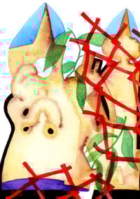 Image of Abstract letters 08