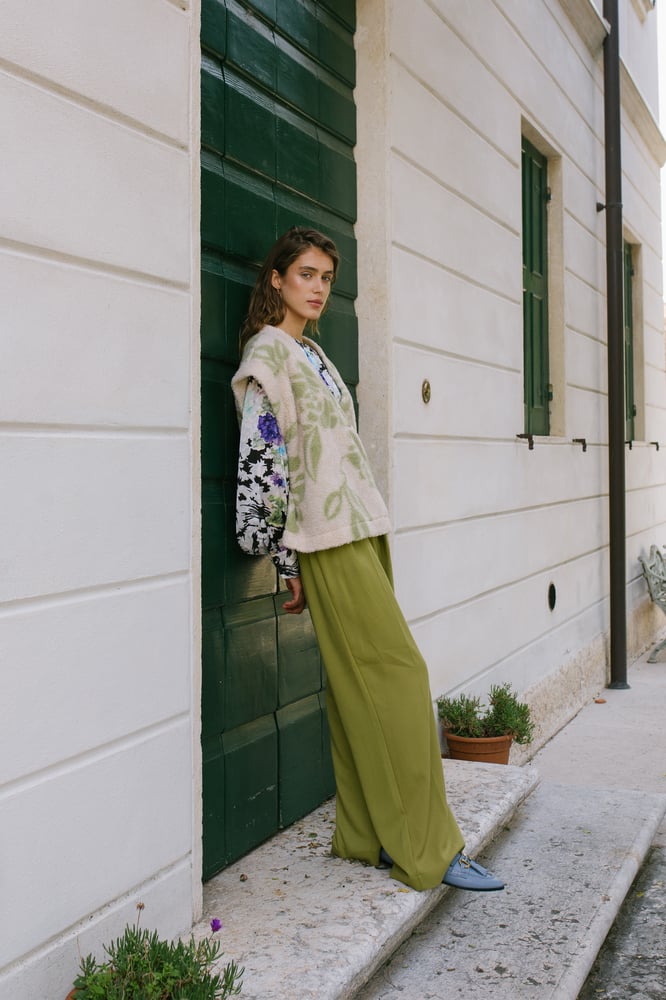 Image of PANTALONE PAMPLONA TWILL SALAD