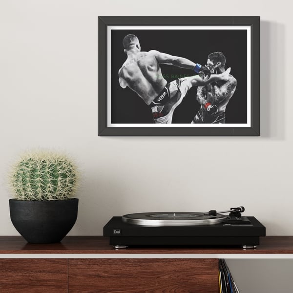 Image of SIGNED JUSTIN GAETHJE A3 PRINTS 'BLOOD DIAMOND'