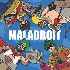 Image of Maladroit – Real Life Super Heroes LP 