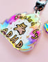 ADHD/Autism/AuDHD Keychain Charms Image 3