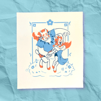 Kejo Print - Satyr Wedding Dance