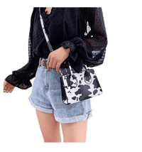 Image 1 of Cow Print Bag